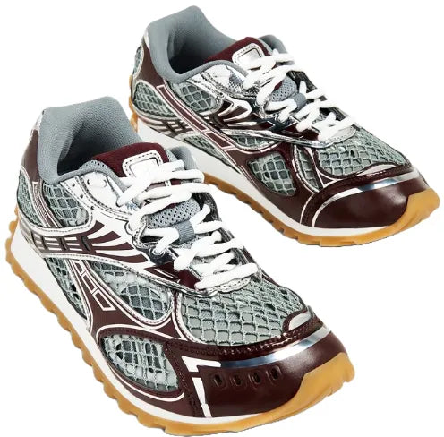 BOTTEGA VENETA 'BURGUNDY' ORBIT SNEAKERS