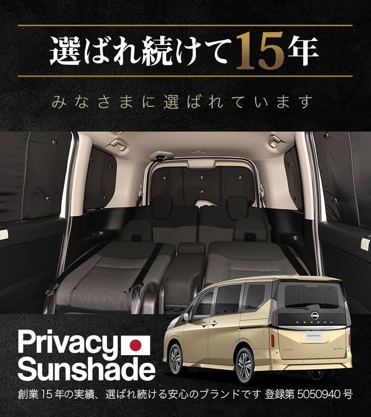 Hobby Craftsman Privacy Sun Shade Car New Serena C28 Series Rear Dedicated Curtain Car Sleeping Goods Compatible with "01s-b028-re"