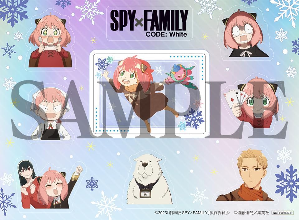 【限定】劇場版 SPY×FAMILY CODE: White　通常版（メーカー特典：ホログラムシール／Amazon限定特典：「ビジュアルシート1枚」付） [Blu-ray]