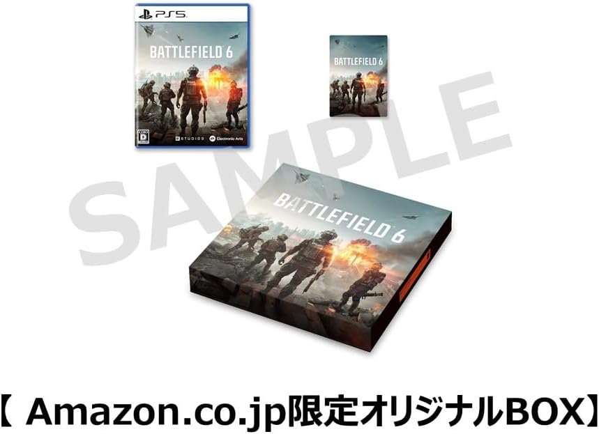 Battlefield™ 6（バトルフィールド6） 【予約特典】DLC「トゥームストーンパック」 同梱 【限定】オリジナルBOX入り ＆ 記念カード 同梱 - PS5
