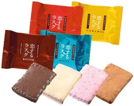 [Nagasaki Limited] Love Rask, 12 Bags, Slice Type, Castella Rask, Japanese San-Bon Chocolate, Nagasaki Mika Souvenir, Gift, Local Castella
