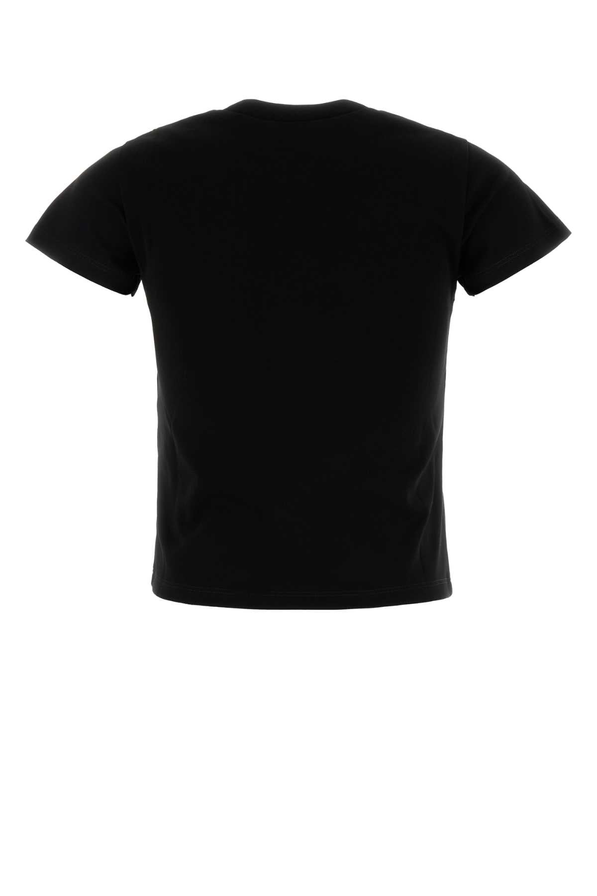 Alexander Mcqueen アレクサンダーマックイーンブラックコットンTシャツ - Image 2
