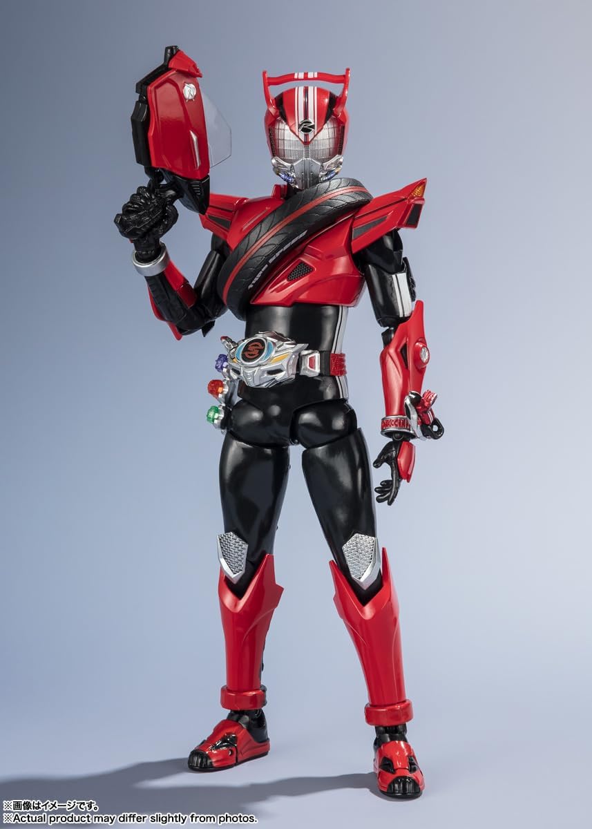 TAMASHII NATIONS S.H. Figuarts Kamen Rider Drive Type Speed Heisei Generations Edition, Approx. 5.7 inches (145 mm), PVC & ABS, Painted Articulated Action Figure