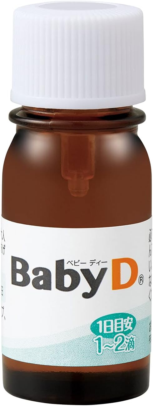 【栄養機能食品】Baby D（ベビーディー） 3.7g(約90滴分)【森下仁丹】0歳からのビタミンDサプリメント