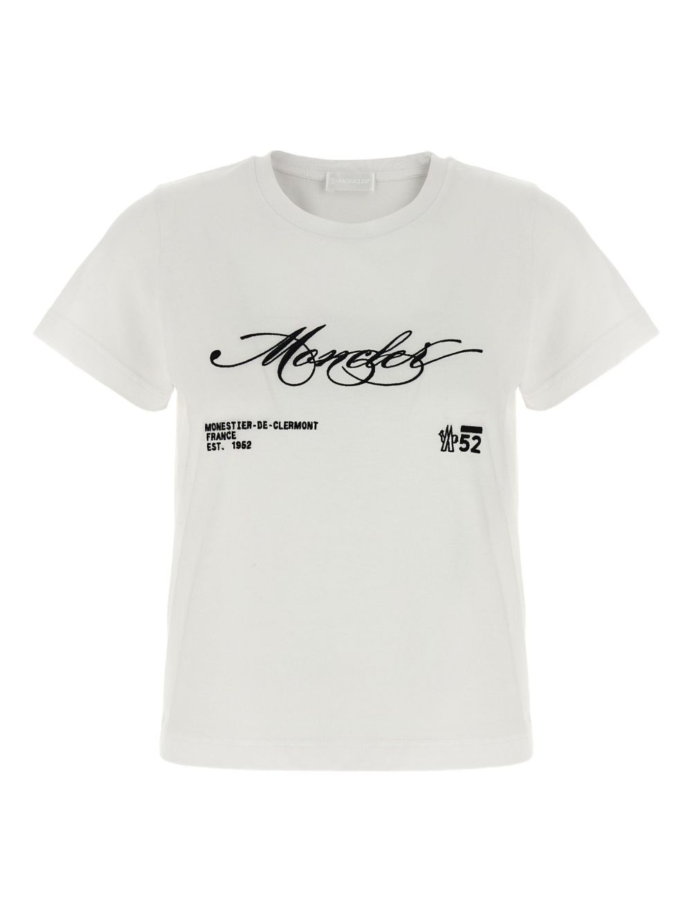 Moncler モンクラーロゴコットンTシャツ - Image 2