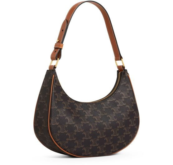CELINE Ava bag in Triomphe canvas and calfskin - Image 2