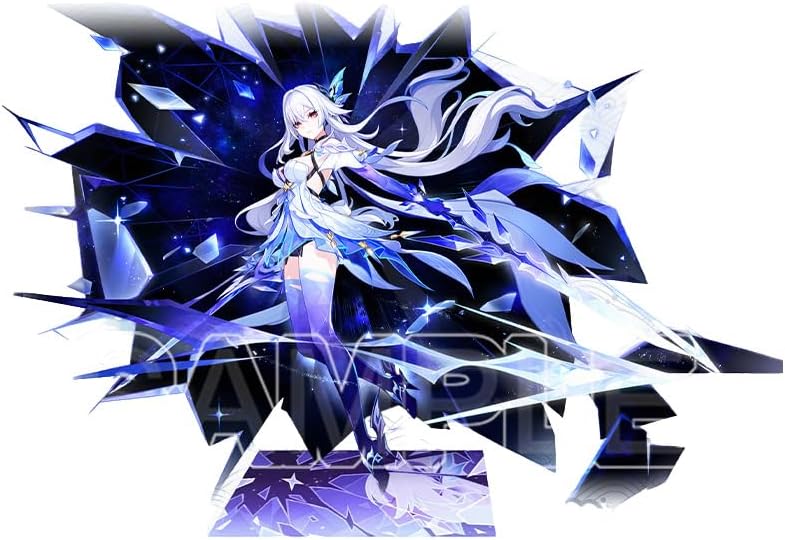 スカーク グッズ 4点セット アクリルスタンド キーホルダー バッジ 福袋 セット 装飾品 アニメ 萌えグッズ 応援グッズ プレゼント 記念品 [並行輸入品]