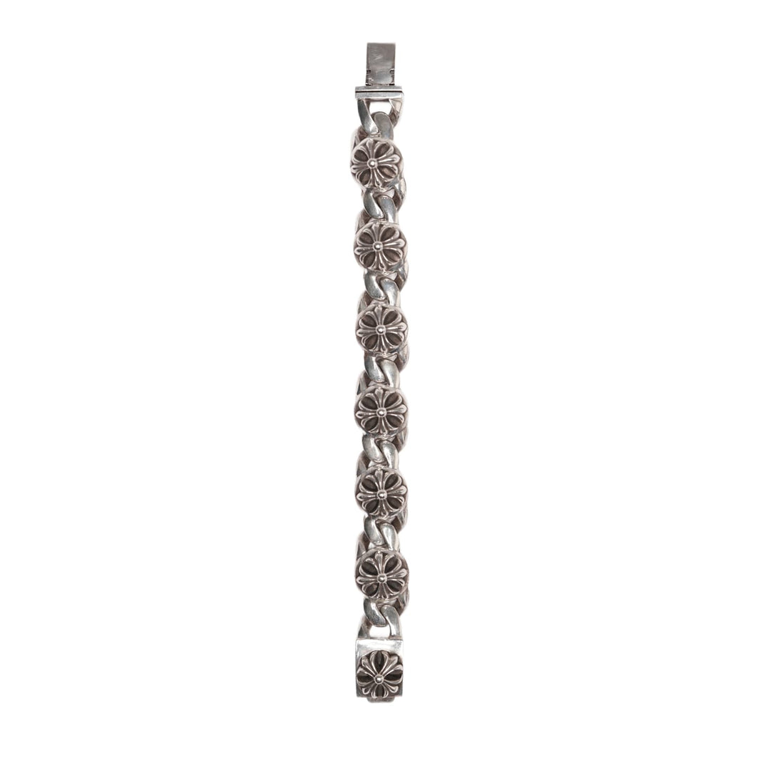 CHROME HEARTS 'CROSS' 6 LINK BRACELET