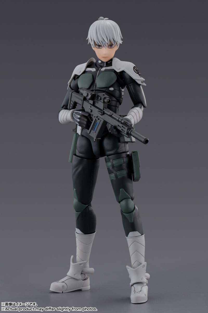 S.H. Figuarts Kaiju No. 8 Reno Ichikawa, Approx. 5.7 inches (145 mm), PVC & ABS, Pre-painted Action Figure