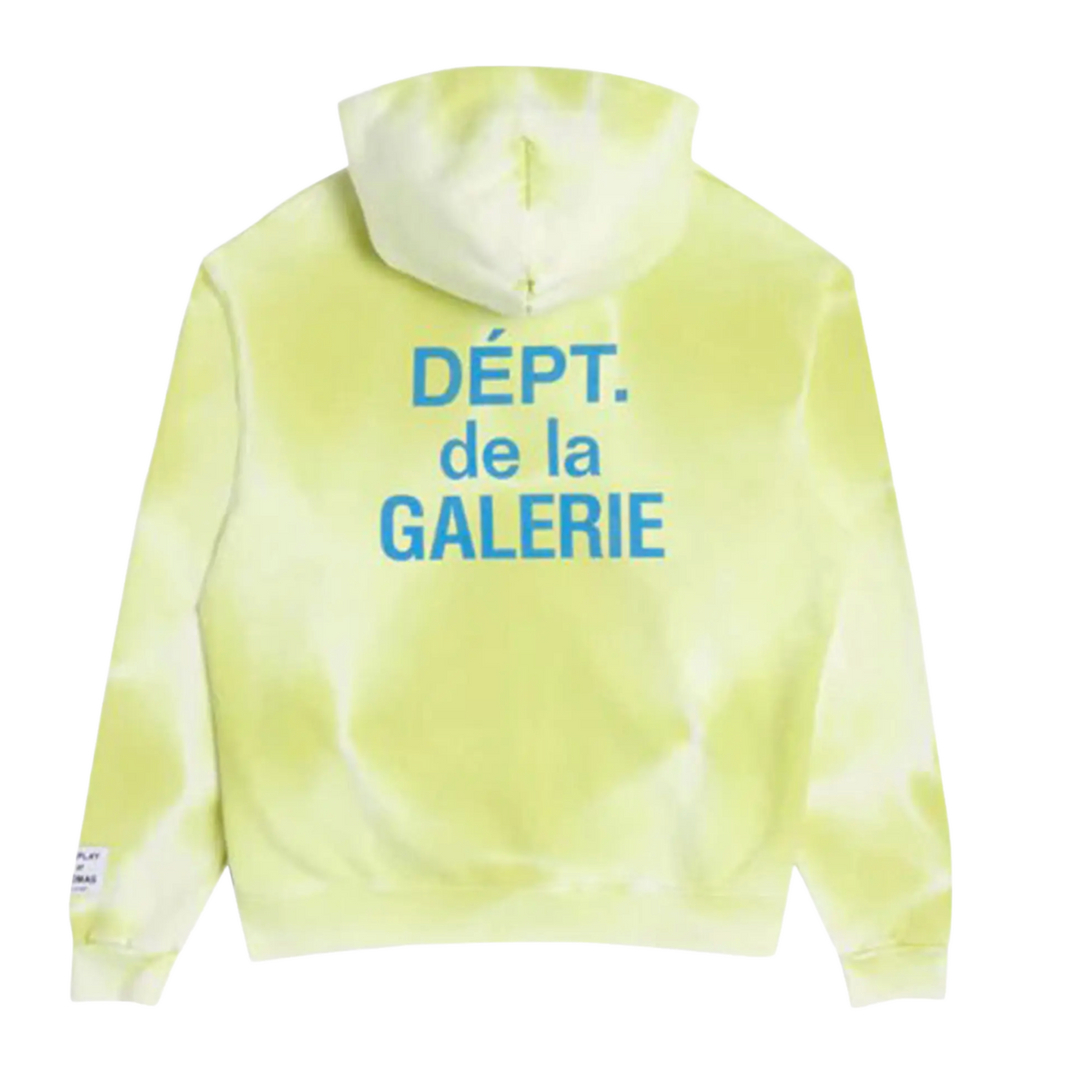 GALLERY DEPT. FRENCH ZIP HOODIE 'LIME GREEN'