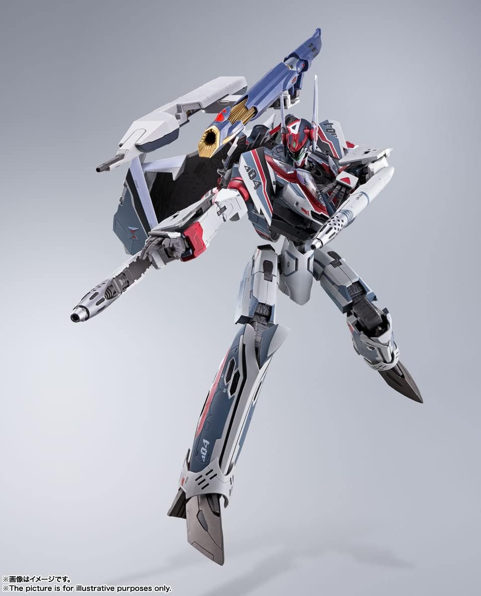 TAMASHII NATIONS DX Chogokin Movie Version Macross Delta Absolute Live!!!!!! VF-31AX Kairos Plus (Mirage Farina Genus), Approx. 10.2 inches (260 mm), ABS & Die-Cast & PVC Pre-Painted Action Figure