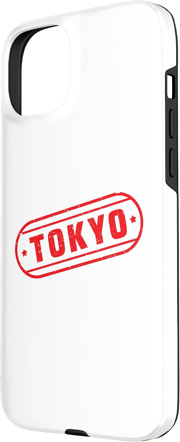 東京 ロゴ #1 タグ 日本 渋谷 休暇 大阪 旅行 富士山 にほんこく アジア 札幌 お土産 スマホケース iPhone 15 Plus 用