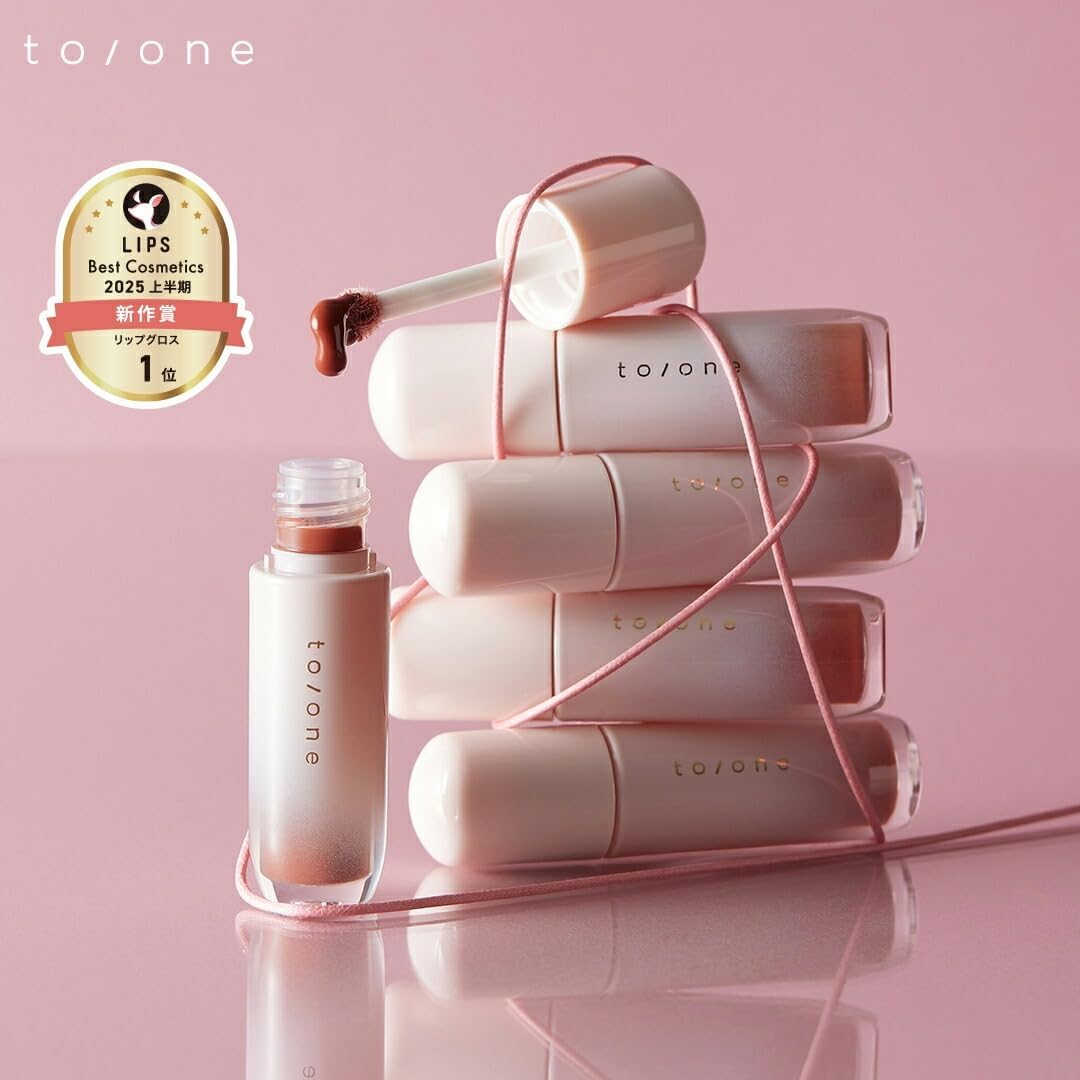 to/one (tone) Petal Blooming Gloss 03 Slow Jam Lip Gloss High Color Rose Beige