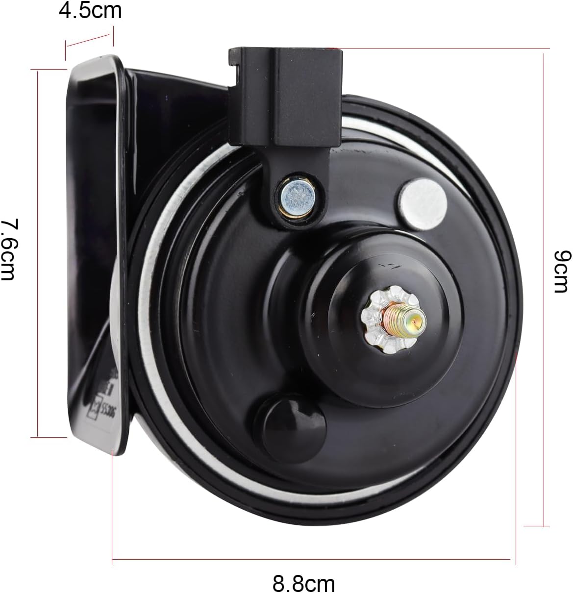 Safego Horn, Universal for Toyota Cars, All New Versions, Lexus Horn, Compatible with Vehicle Inspection, Genuine Sound, Waterproof, Universal 120db, High / Bass 2-Piece Set, Includes Bifurcation