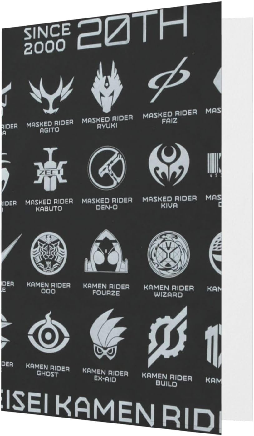 Kamen Rider Birthday Greeting Card Cute Cute with Envelope Gift Christmas Birthday Card Festival Party Invitation Couple Christmas Card