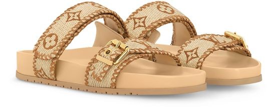 LOUIS VUITTON Bom Dia Flat Comfort Mule - Image 2