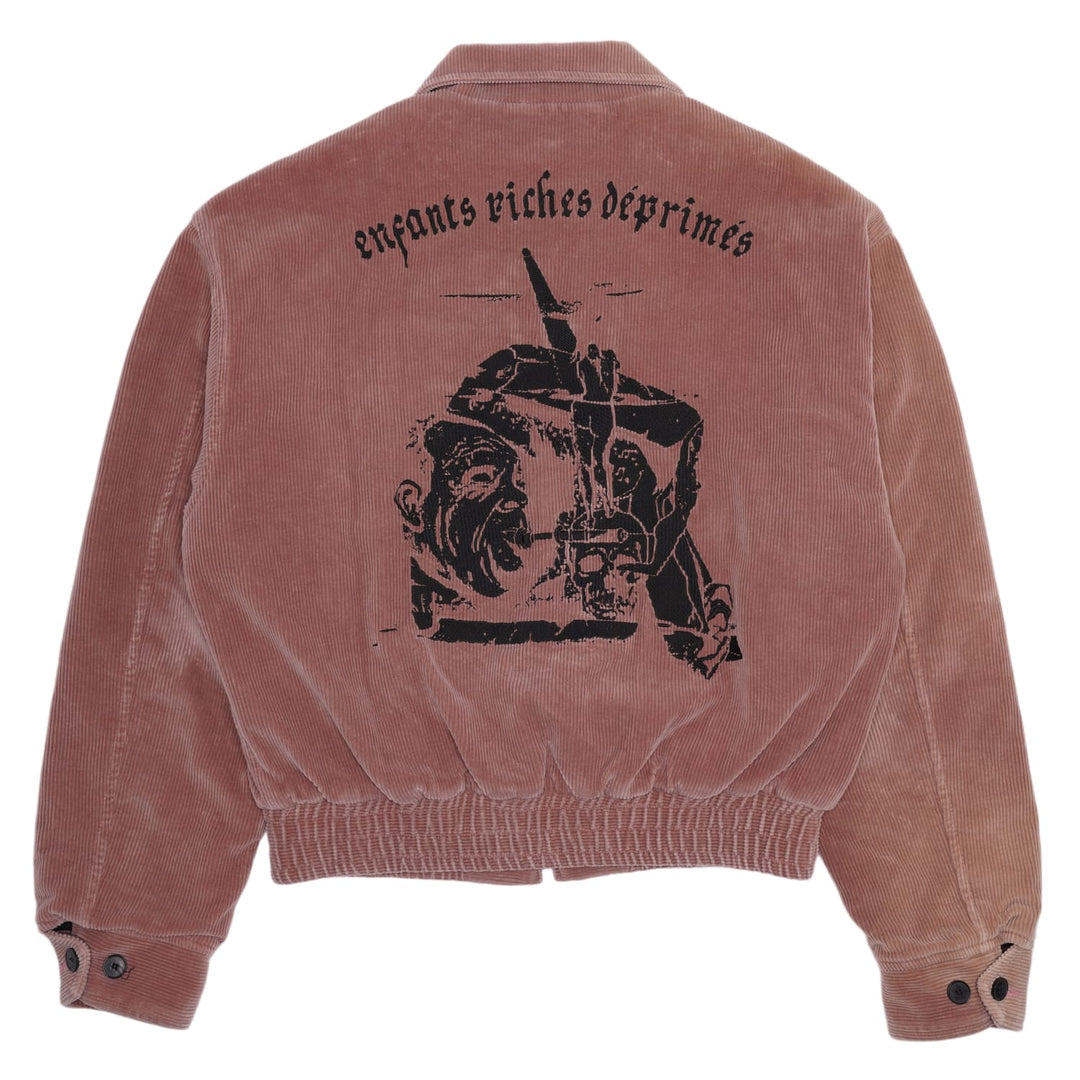 ENFANTS RICHES DÉPRIMÉS 'SALMON' CORDUROY BARBARA JACKET