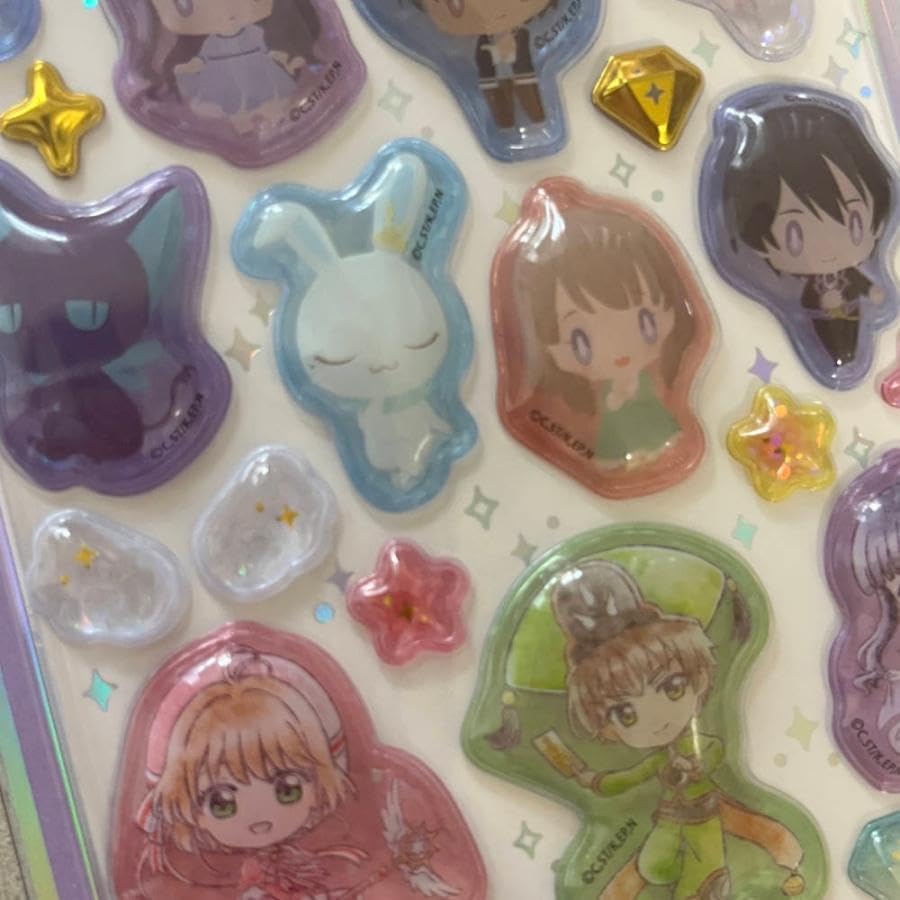 Cardcaptor Sakura Clear Card Arc Squishy POP SEAL Lavender