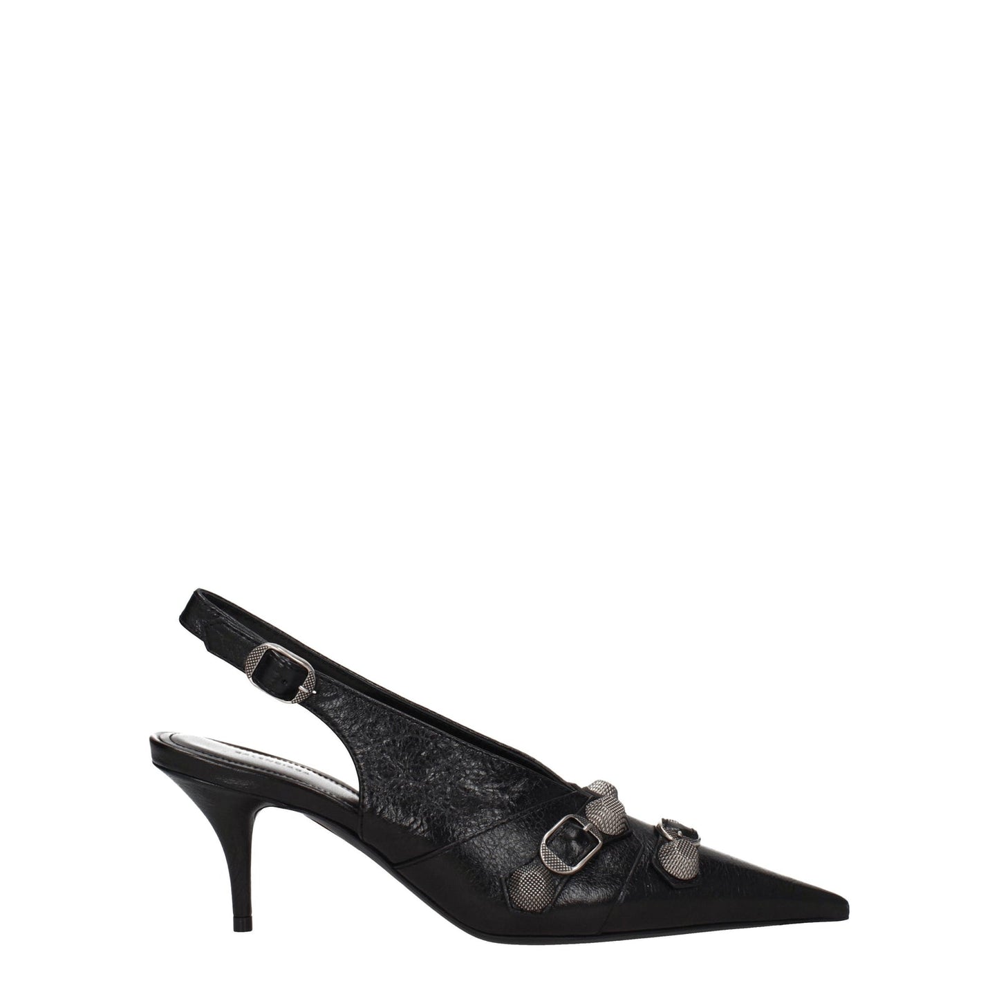 Balenciaga Sandals Cagole Woman Leather Black - Image 2