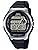 Casio WV-M60R Series Wave Sceptor Wristwatch, Silver, Round/Silver Eye (Light: Amber)