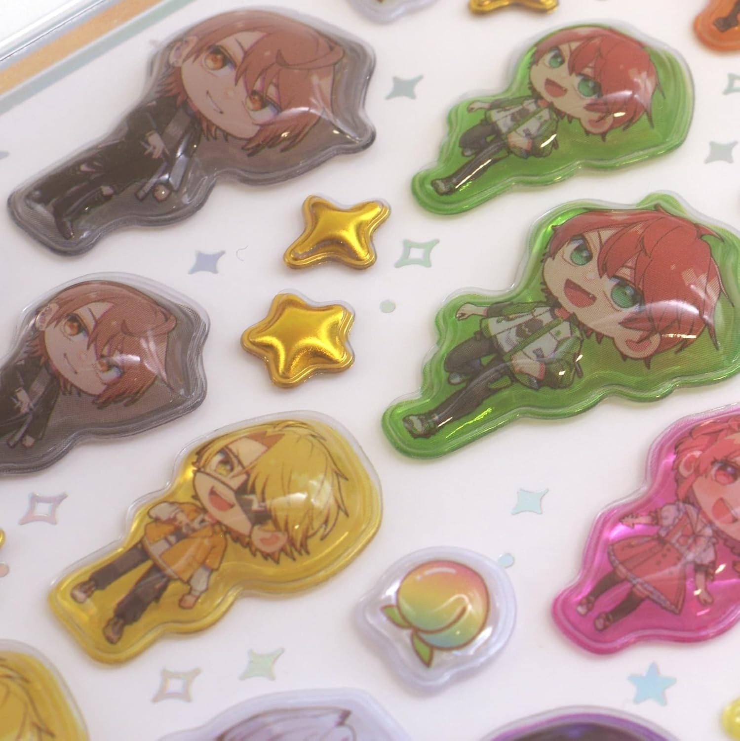 Uchuru POP SEAL Colorful Peach Mini Character