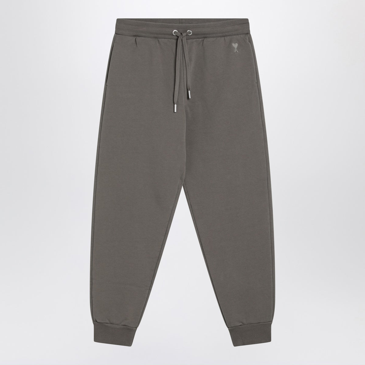 Ami Ami Paris Ami De Coeur Grey Joging Pants - Image 2