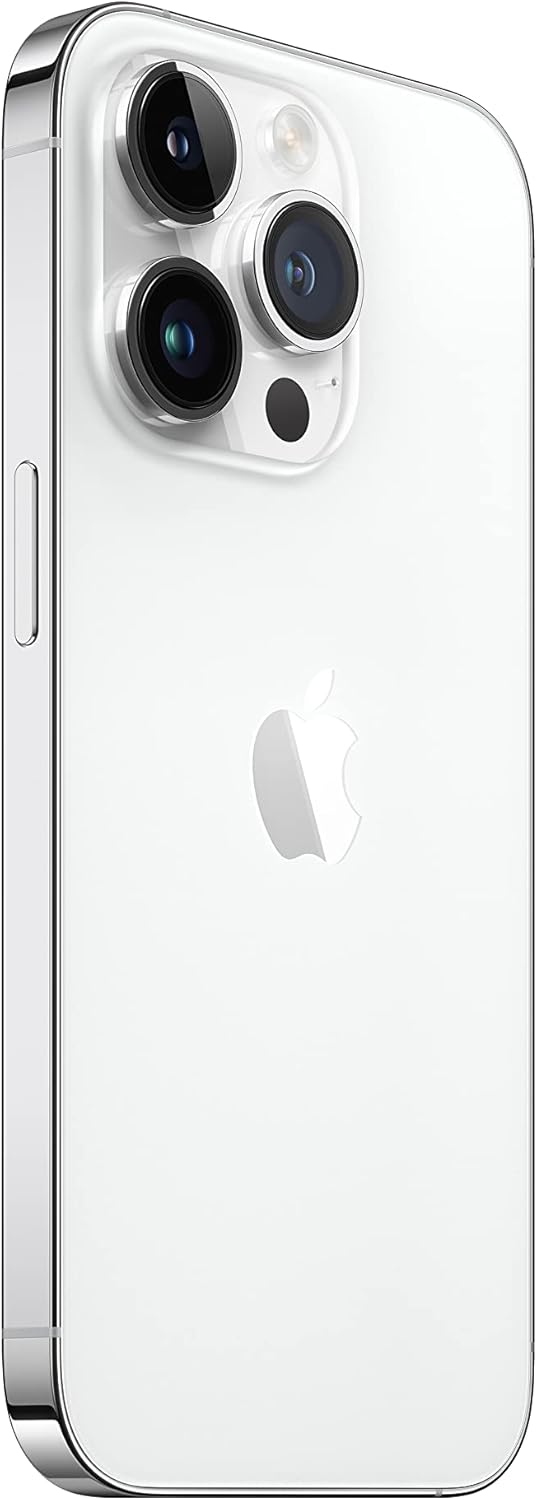 (Refurbished) Apple iPhone 14 Pro 128 GB, Silver, SIM Free, 5G Compatible (Refurbished)