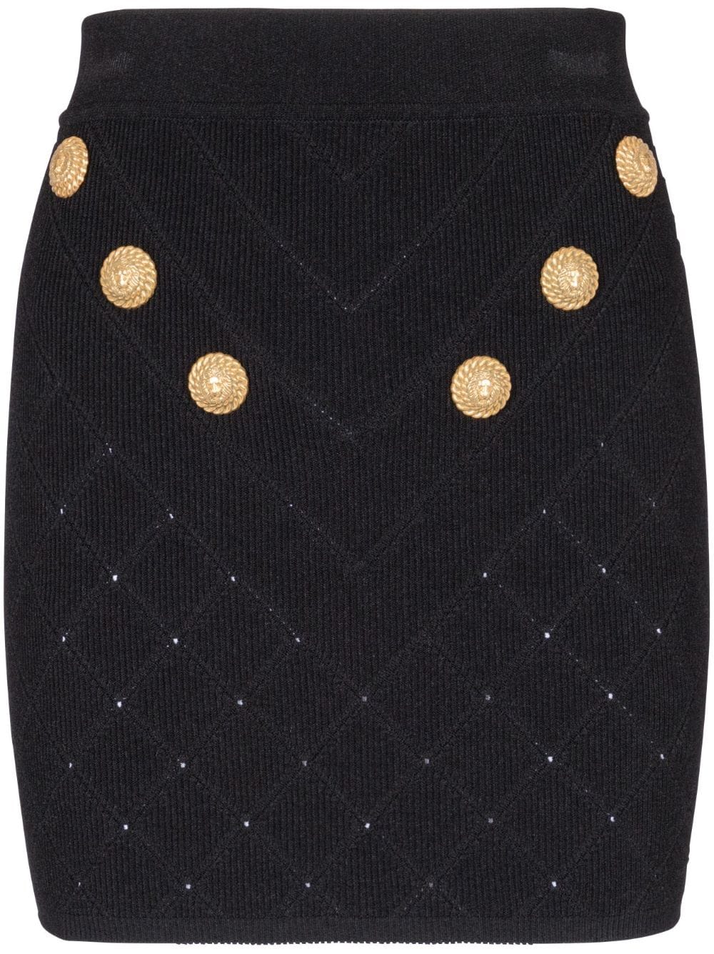 Balmain Paris バルメインパリスカート6ボタンニット - Image 2