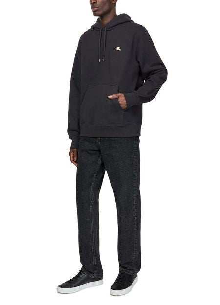 BURBERRY Cotton hoodie with EKD crest - Image 2