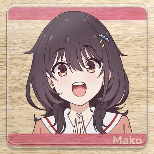 TV Anime "Days By, But Rice Uma" Acrylic Coaster (with Stand) Mako Kawaai
