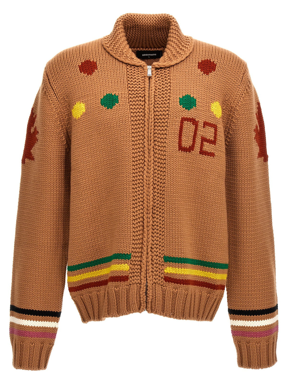 Dsquared2 Dsquared2 Jacquard Cardigan - Image 2