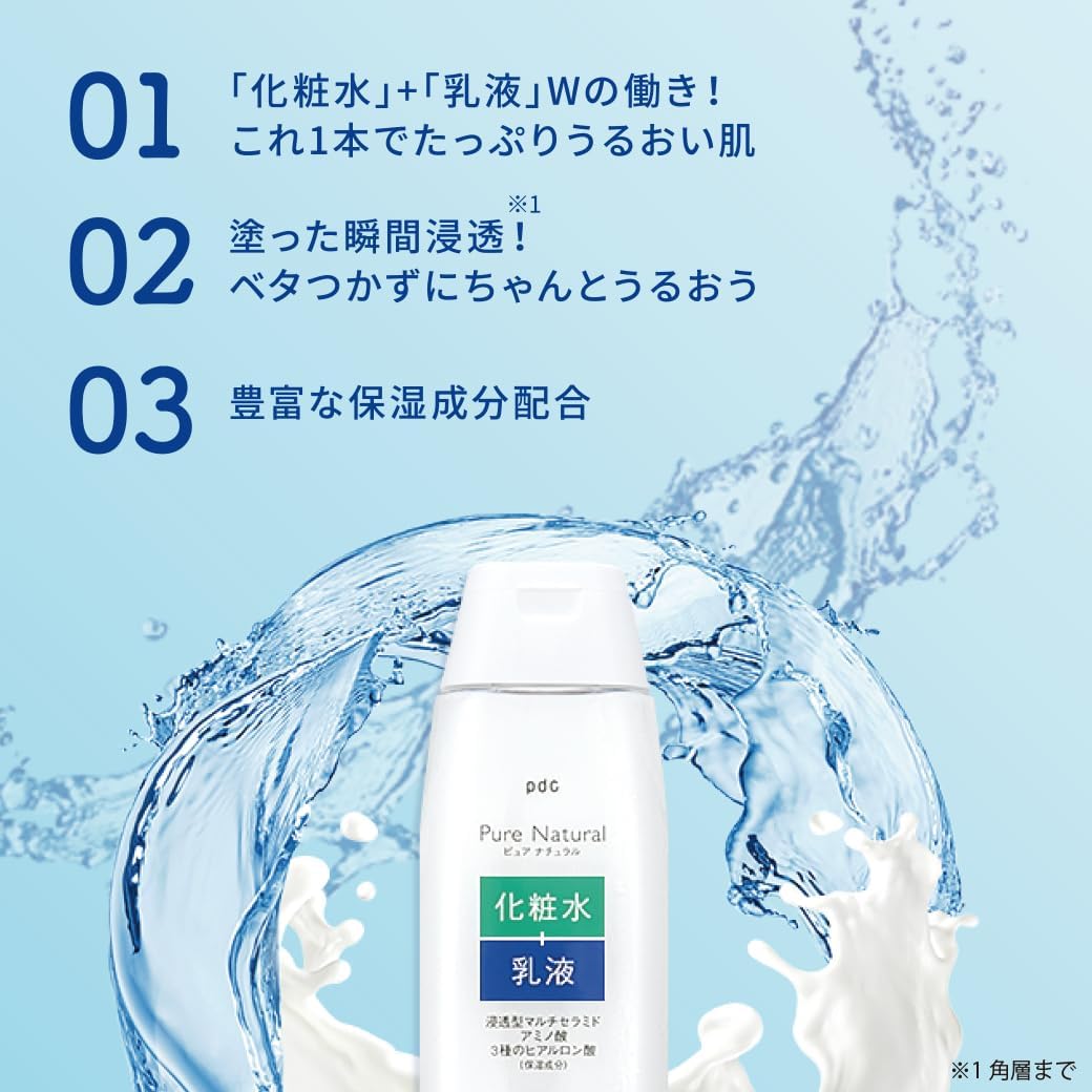 Pure NATURAL Essence Lotion UV (For Refill), 6.8 fl oz (200 ml)