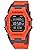 Casio GD-B500FL-4JF Men's Wristwatch, Bluetooth Included, Biomass Plastic, Orange, orange