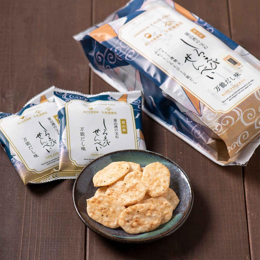Kusefukushen Shirobi Senbei All-Purpose Dessert Flavor, 2.8 oz (78 g) (0.4 oz (13 g) x 6 Bags)