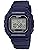 Casio Standard Digital W-218H-2A Wristwatch, Men's, Women's, Chippukashi, Petit Pla, Navy, blue, Belt Type: