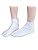Amemari Tabi Socks, With Flat Pattern, Made in Japan, Wrinkle-Resistant, Cotton Poly, Tetoron Broad, All Year, Fukusuke Brand, 1 Pair, White, 4 Pieces, Regular Style, Dressing Sleeves, Kimono Kimono