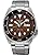 Seiko SRPJ47K1 Sports Mechanical Limited Edition Time Sonar Brown Automatic Hand Winding SKX Sports Style, Bracelet Type