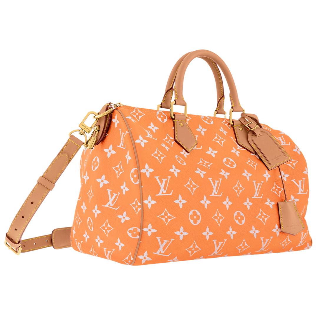 LOUIS VUITTON SPEEDY P9 BANDOULIERE 40 SUMMER PEACH
