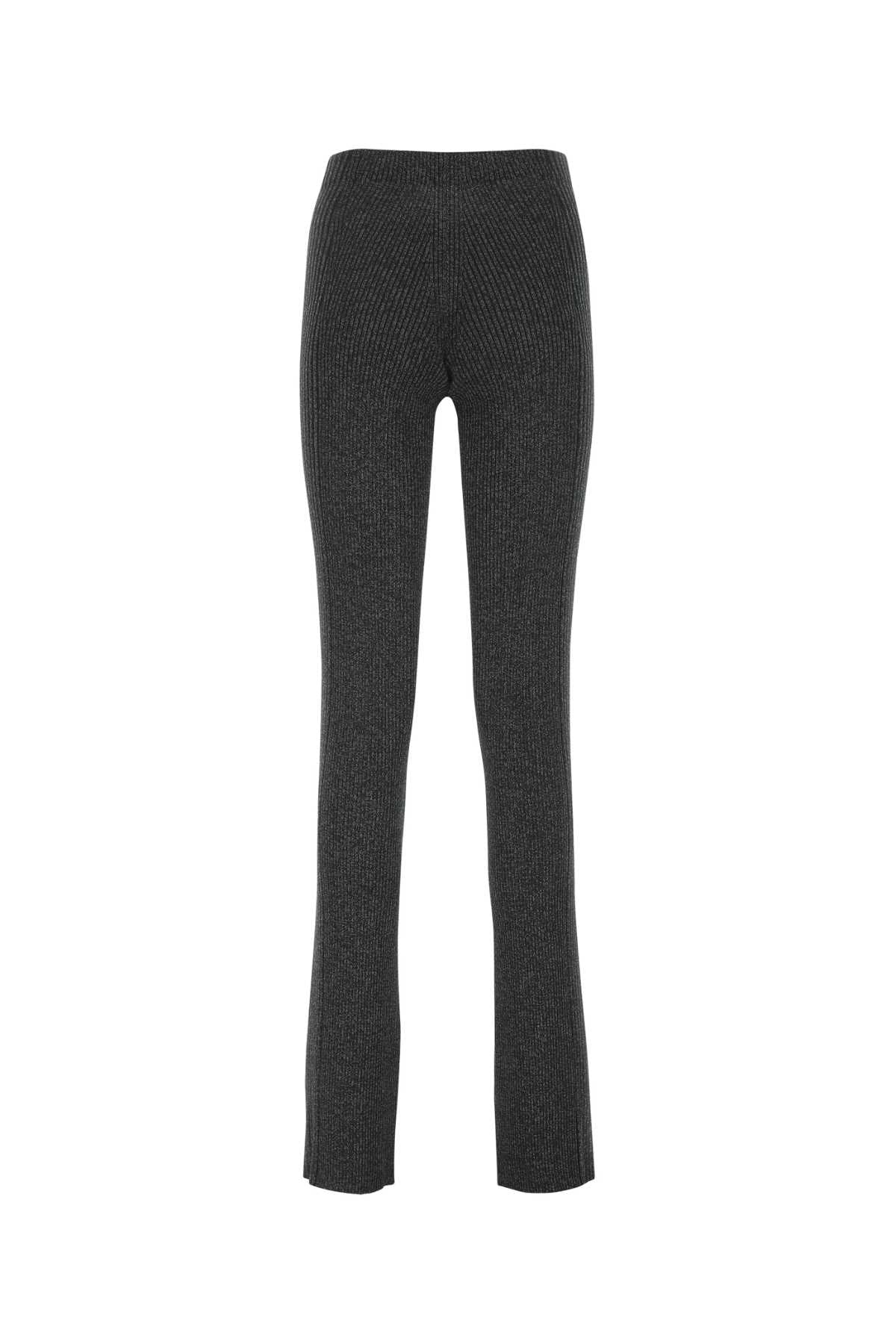 Dion Lee ディオン・リー・メランジュ・ブラック・ポリエステル・ブレンド・パンツ - Image 2
