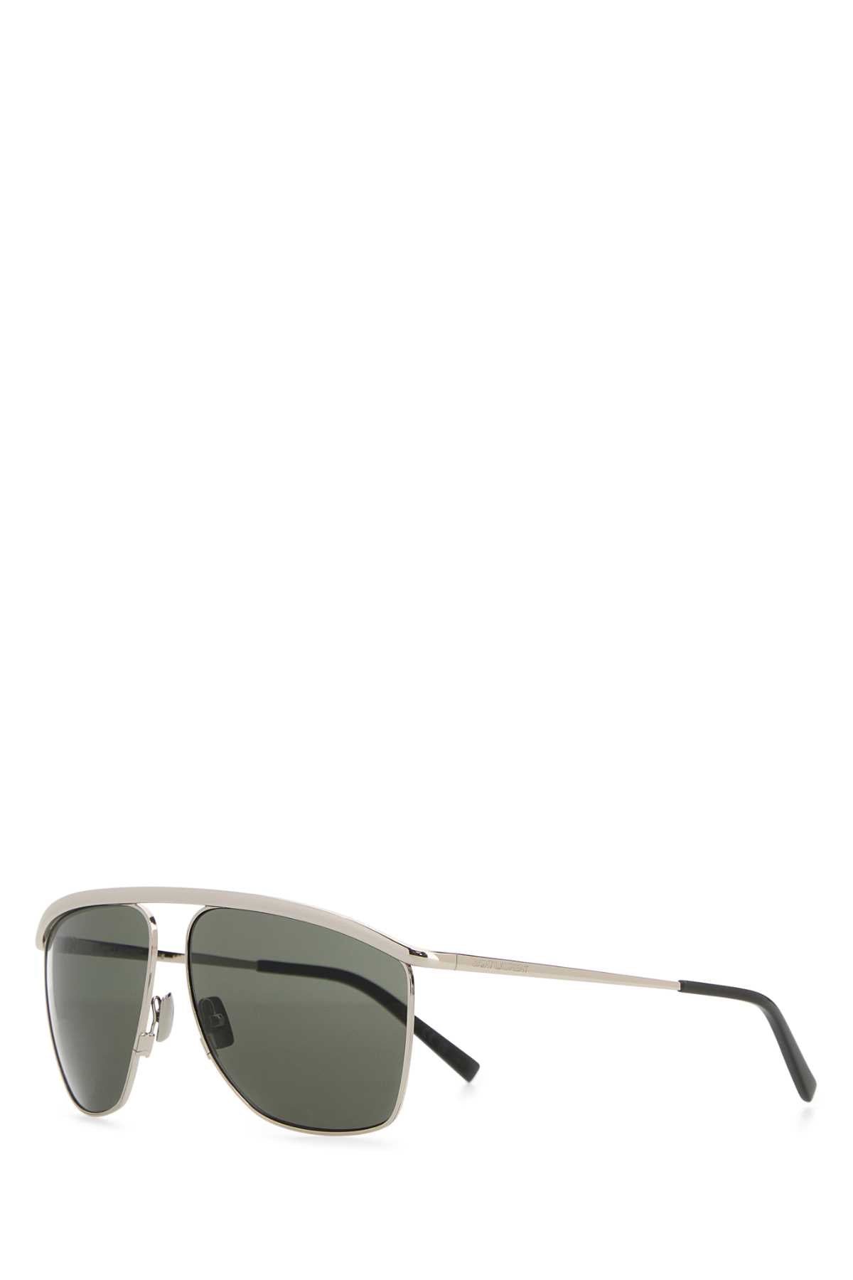 Saint Saint Laurent Silver Metal SL 820サングラス - Image 2