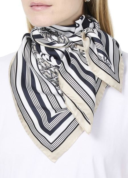 MAX MARA Carre90 silk scarf - Image 2