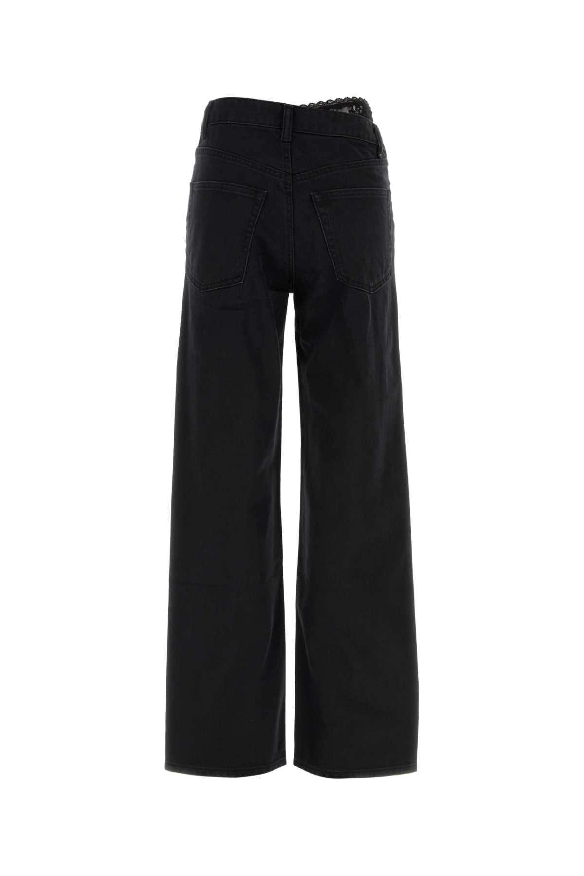 Alexander Wang アレクサンダー・ワン・ブラック・デニム・ジーンズ - Image 2
