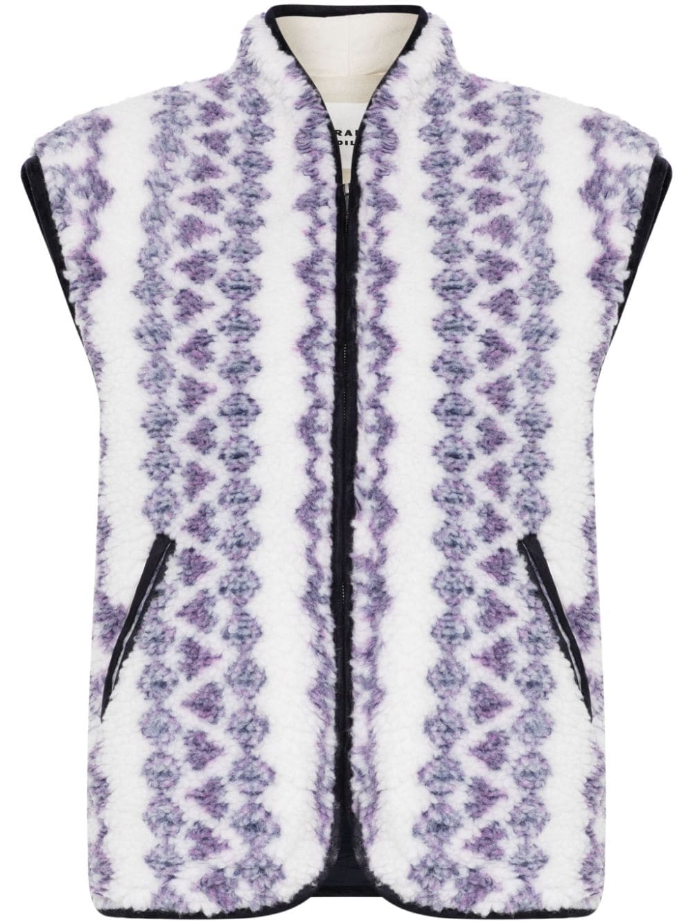 Marant Marant Etoileの印刷された可逆ベスト - Image 2