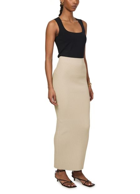 Aprile maxi knitted skirt - Image 2