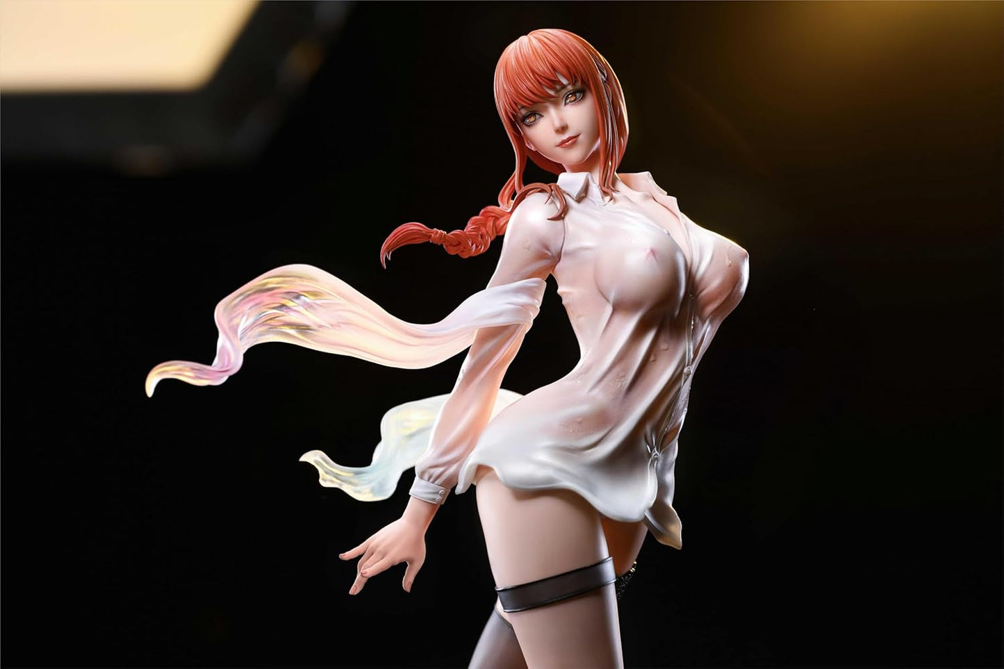 Chainsawman Makima Figure, Ver., 1/4 Scale, Painted and Finished Product, Garage Kit, U.K.S Limited Sale, Statue (Deluxe Version) [Parallel Import]