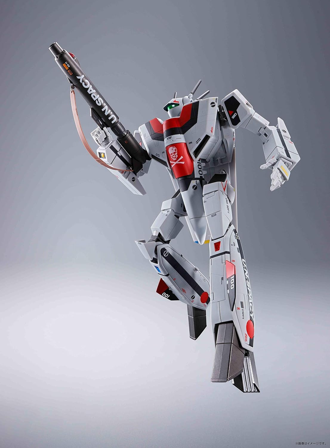 DX Chogokin Super Dimension Fortress Macross VF-1S Valkyrie (Teruki Ichijo), Approx. 11.8 inches (300 mm), ABS & PVC & Die Cast Pre-painted Action Figure