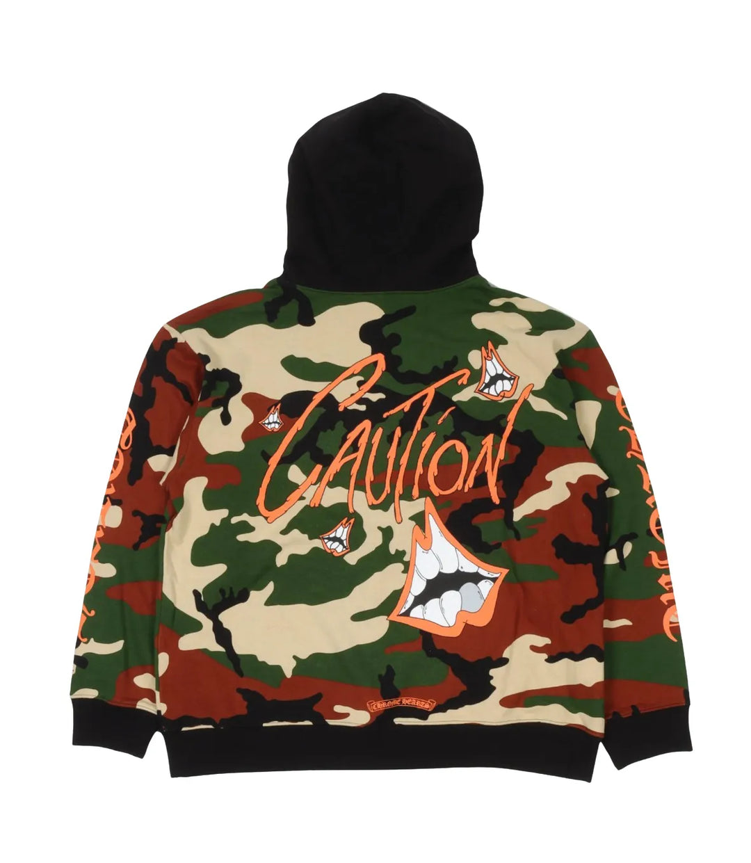 CHROME HEARTS MATTY BOY 'CAUTION CAMO' HOODIE