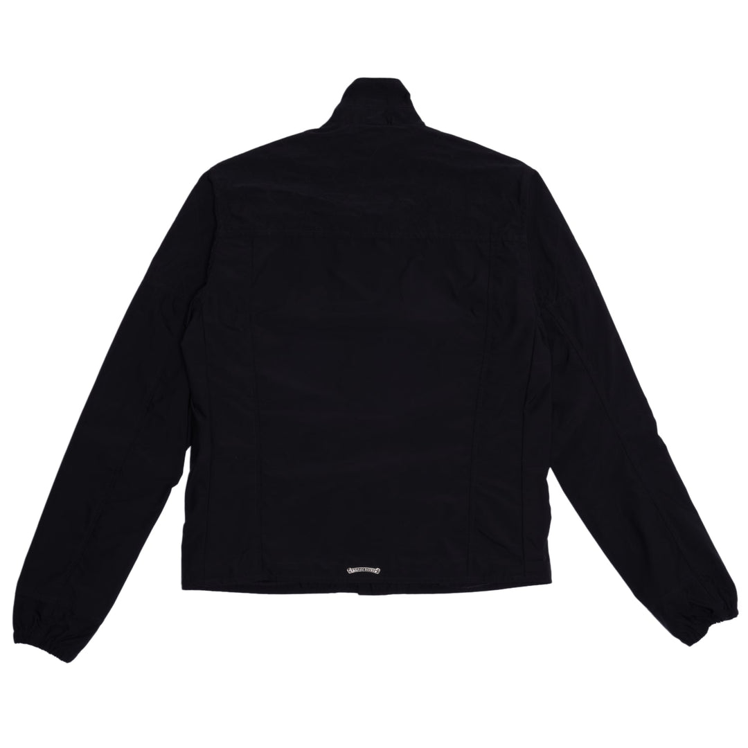 CHROME HEARTS 'BLACK' NYLON WINDBREAKER