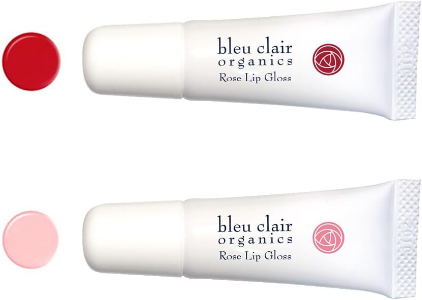 Organic Gloss 6g Rose Lip Gloss Lip Protection High Color Long Lasting Organic Red Blue Claire