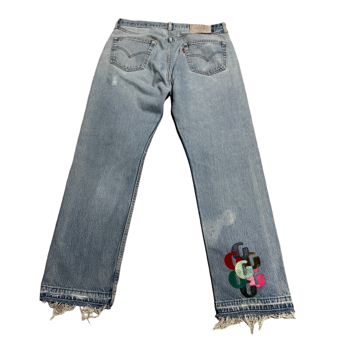 GALLERY DEPT 'G PATCH' DENIM JEANS